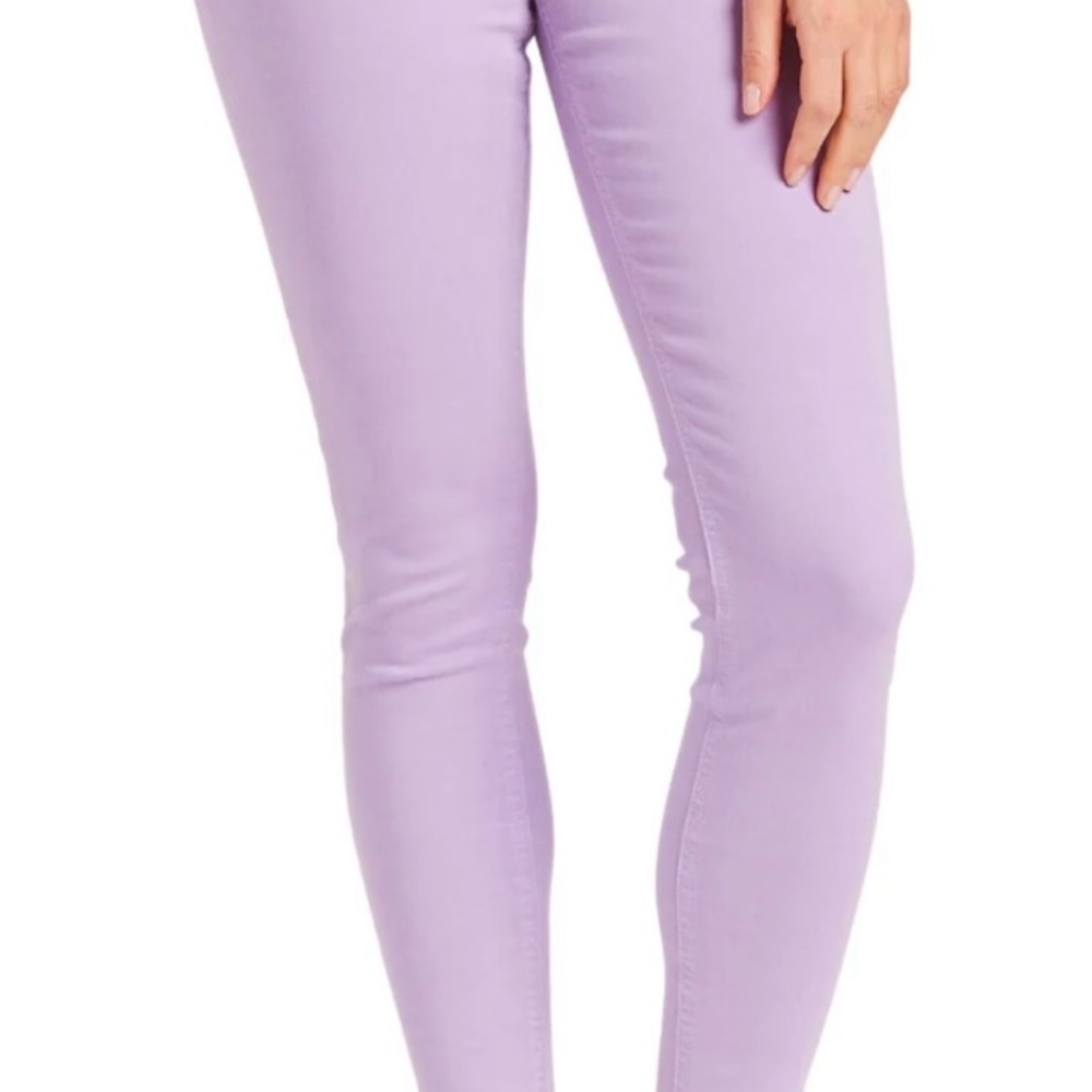 Tractr Purple Skinny Jeans Stretch Denim